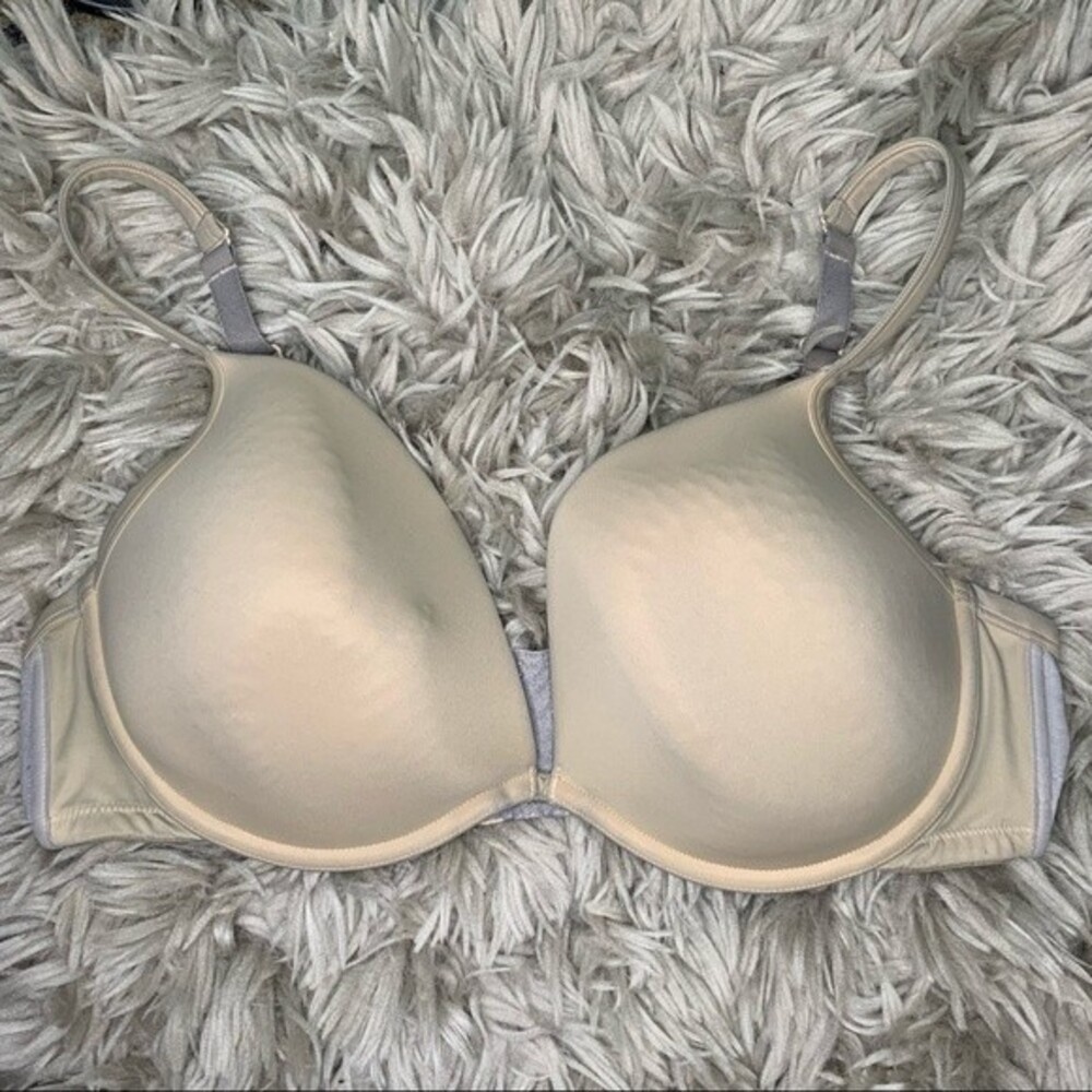 Cacique padded underwire nude bra women's plus size 42C